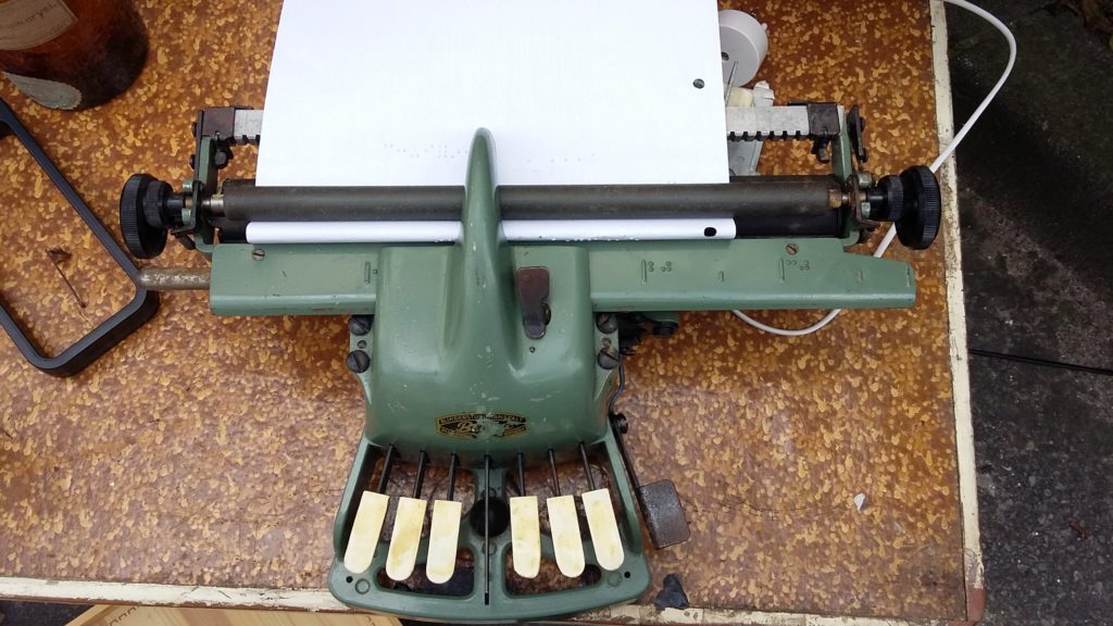 Braille-Schreibmaschine